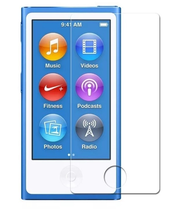 iPod nano 第7世代用 ソフトケース ガラスフィルム付き_画像9