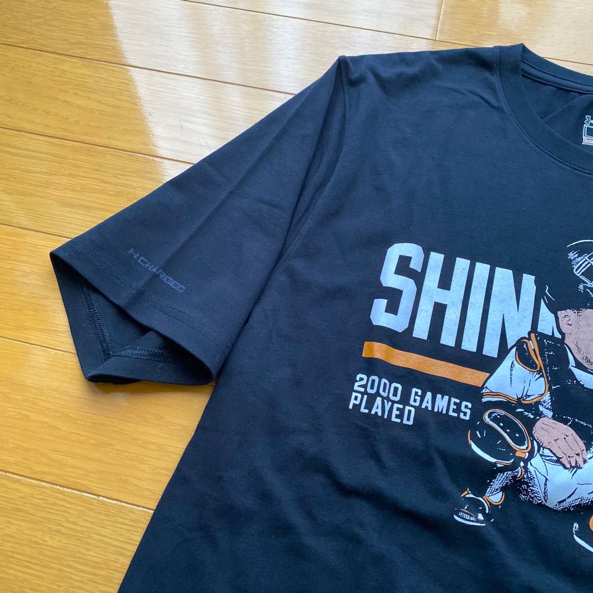 読売ジャイアンツ 阿部選手 Tシャツ ブラック アンダーアーマー 読売ジャイアンツ 阿部選手 Tシャツ ブラック アンダーアーマー