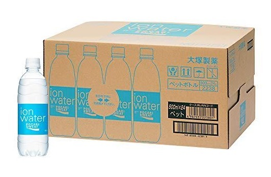 【送料込み】大塚製薬 ポカリスエット イオンウォーター 500ml × 24本 消費期限24年9月_画像1