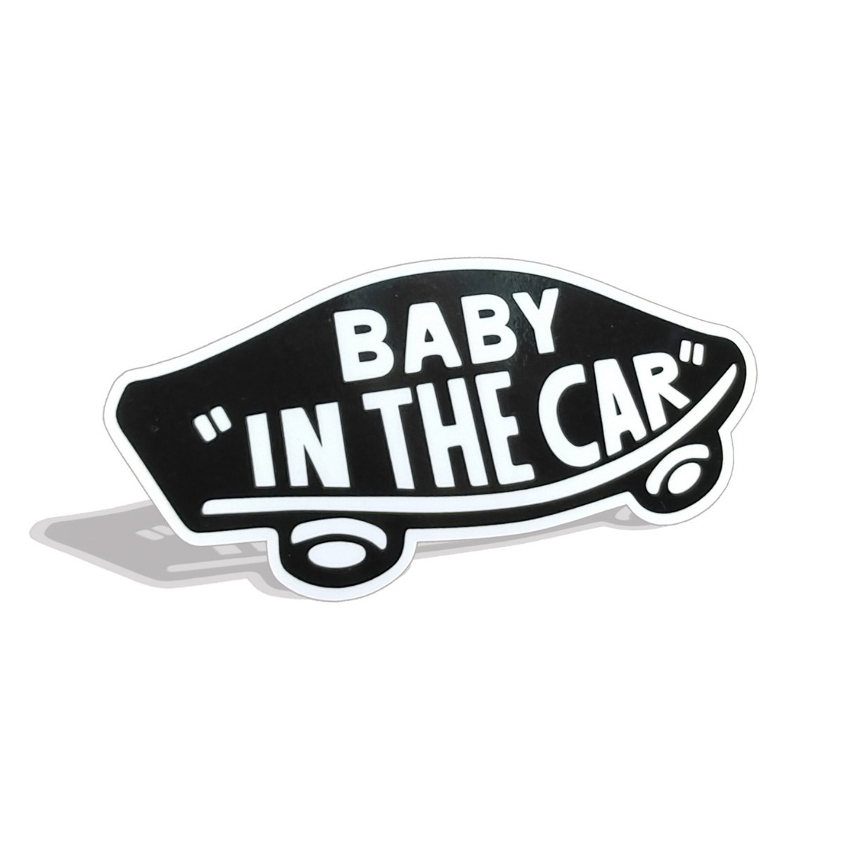 BABY IN CARマグネットステッカー VANSベイビーベビーインカーの画像1