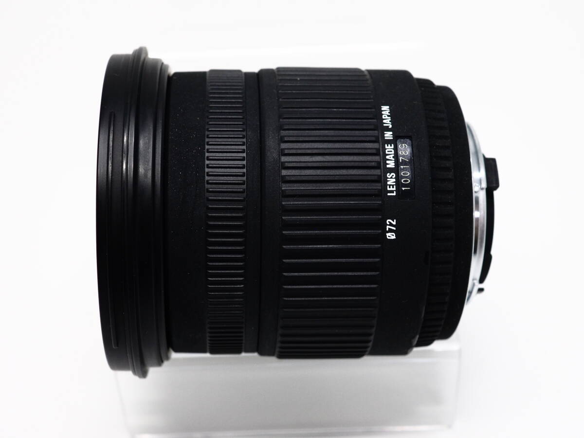 美品・動作確認済み★SIGMA DC 17-70mm 2.8-4.5★ニコン デジタル専用★純正フード、前後キャップ付き★標準～中望遠域ズームレンズ_画像3