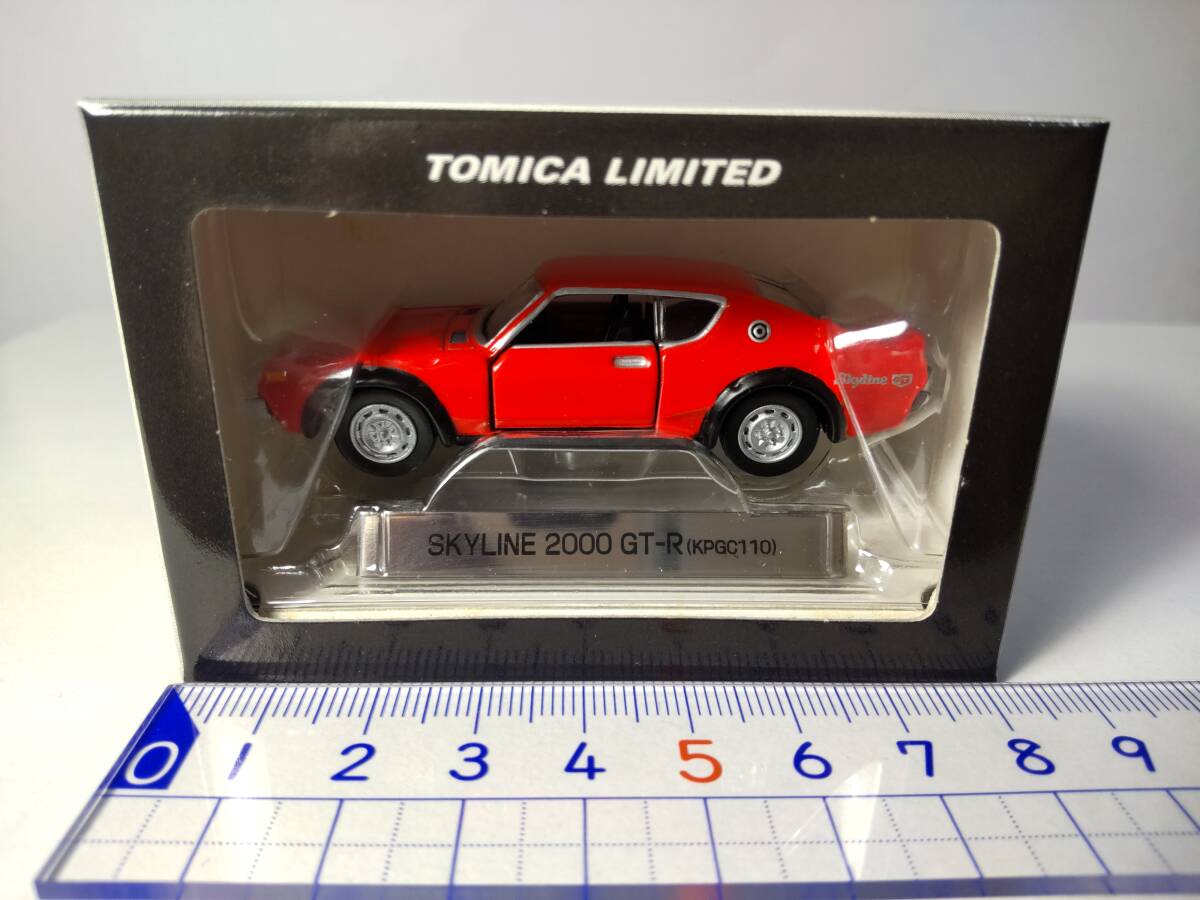 ★即決★トミカリミテッド　日産スカイラインＧＴ-Ｒ　赤（ＫＰＧＣ110）日産スカイライン12MODELS Vol.１の単品_画像7