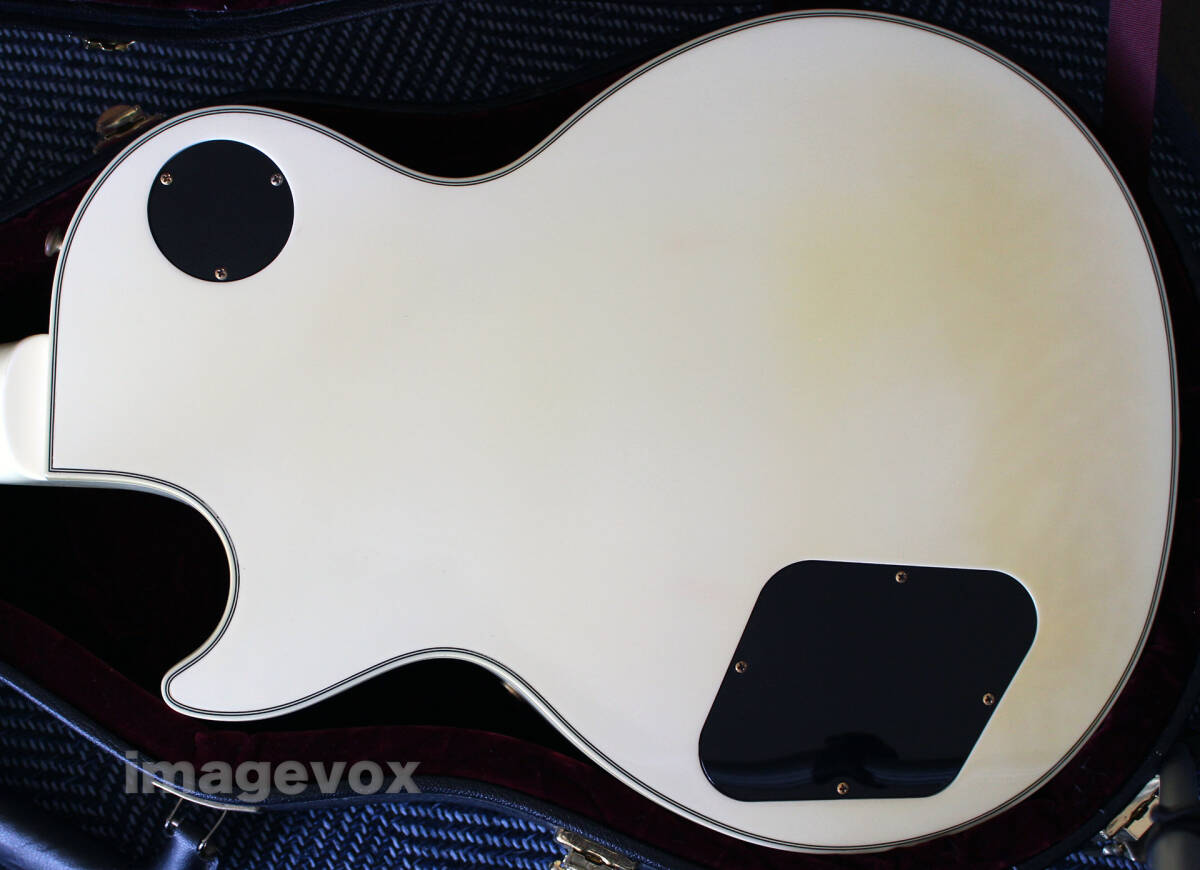 ★ Gibson Custom Shop Les Paul Custom Alpine White／ ギブソン　レスポール　カスタム（白色）_画像4