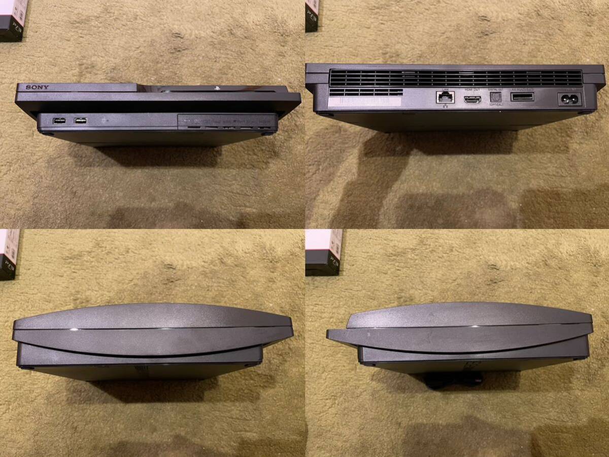 SONY プレイステーション3 PlayStation3 PS3 HDDレコーダーパック 320GB CECH-3000B トルネ　チャコールブラック 本体　動作確認済み_画像7