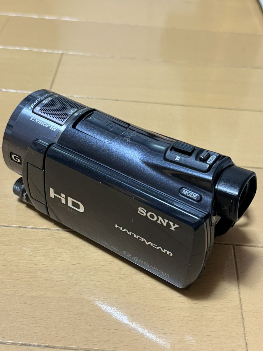 SONY HDR-CX550V 別売NP-FV70中容量バッテリーとBC-TRV充電器付き ハンディーカムの画像3