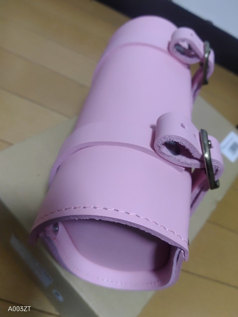 未使用】グランコンペ 革製 サドル サドルバック セット ピンク 未使用】グランコンペ 革製 サドル サドルバック セット ピンク
