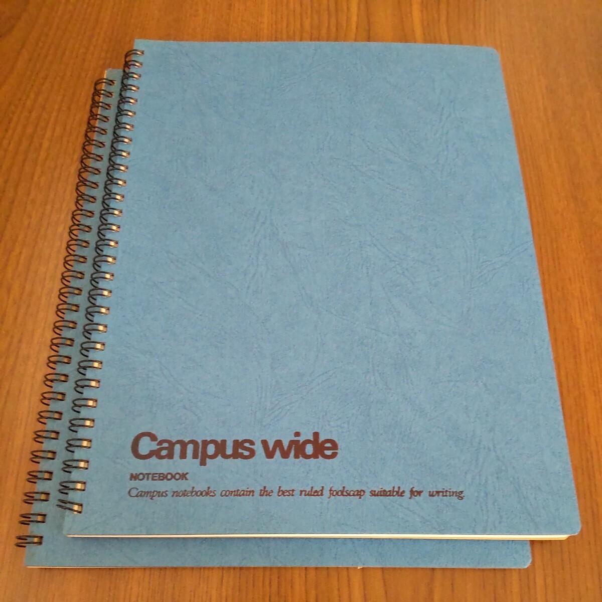 文具店在庫品☆コクヨ【Campus wide (キャンパスワイド)】リングノート2冊 (普通横罫 ス-T20A) ☆の画像1