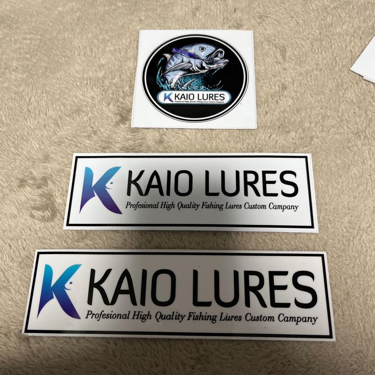 KAIO LURES 非売品ステッカー　新潟フィッシングショー　キープキャスト2024 フィッシングショー大阪