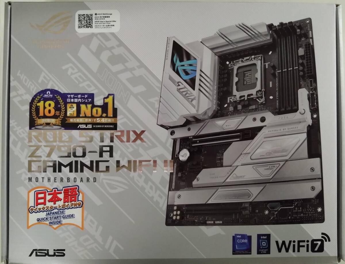 【送料無料/新品未開封】マザーボード ASUS ROG STRIX Z790-A GAMING WIFI Ⅱ①_画像1