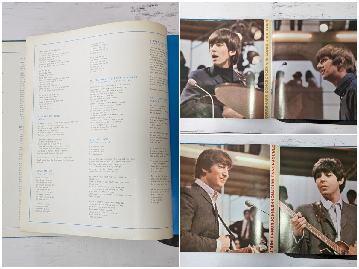 LPレコード The Beatles/please please me/AP-8675 ビートルズ プリーズプリーズミー/ ステレオ！ これがビートルズ Vol.1【同梱歓迎】_画像8