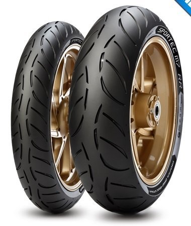 ■前後セット 新品！ 正規新製品！ Metzeler SPORTEC M7RR スポルテックM7RR 120/60ZR17 & 160/60ZR17 SV400 CB400SFなどに_画像1