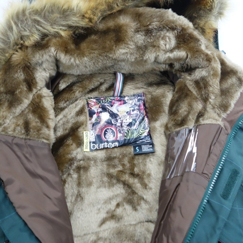 未使用 タグ付 2008年頃 BURTON TANGO JACKET レディースSサイズ スノーボードジャケットウェア バートン_画像4