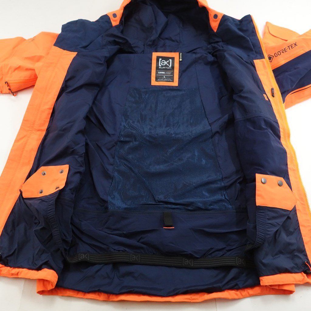 中古 21/22 BURTON AK M AK GORE-TEX CYCLIC JK 10002 メンズUSLサイズ スノーボードジャケットウェア エーケー ゴアテックス_画像6