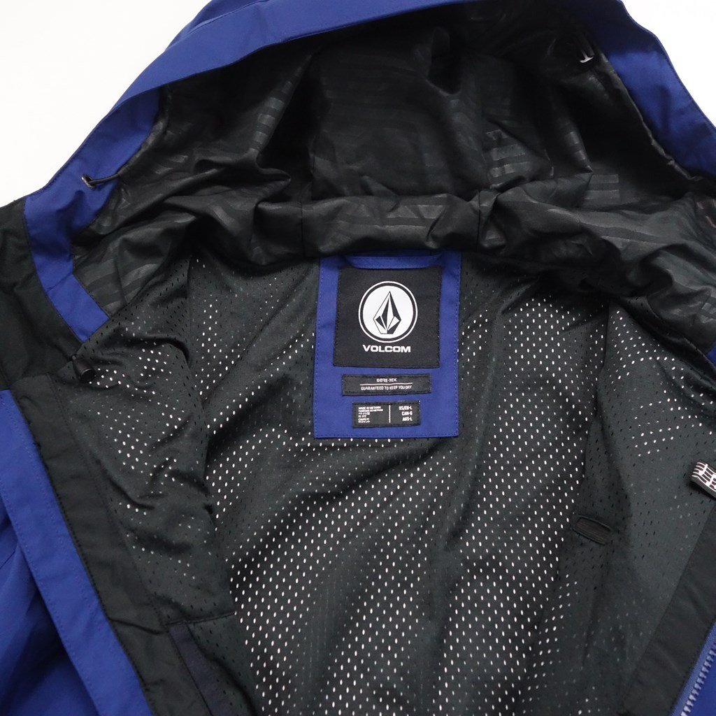 中古 22/23 VOLCOM DUA GORE-TEX JACKET G0652308 メンズUS Lサイズ スノーボードジャケットウェア ボルコム ゴアテックス_画像3