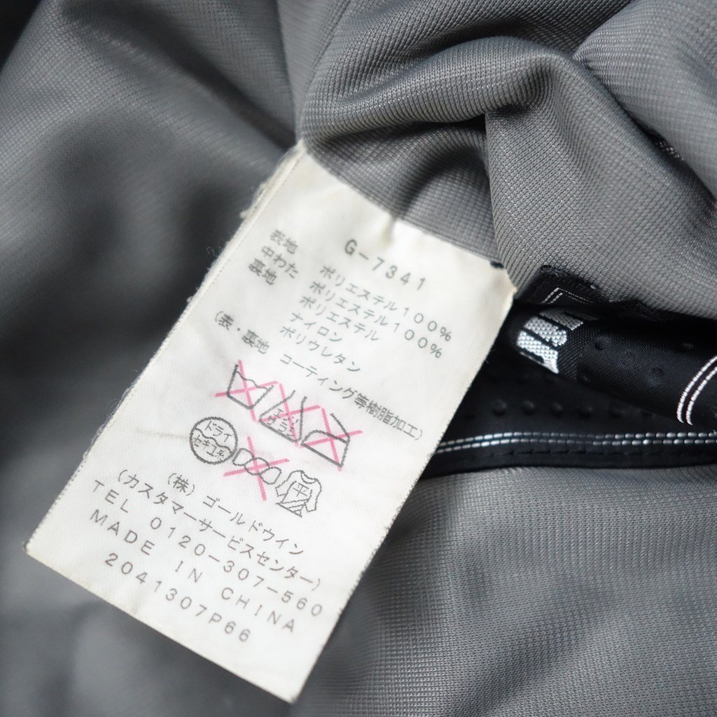 中古 12/13 GOLDWIN FREERIDE CARGO & VENT PANTS G-7341 メンズXLサイズ スキーパンツウェア ゴールドウィンの画像2