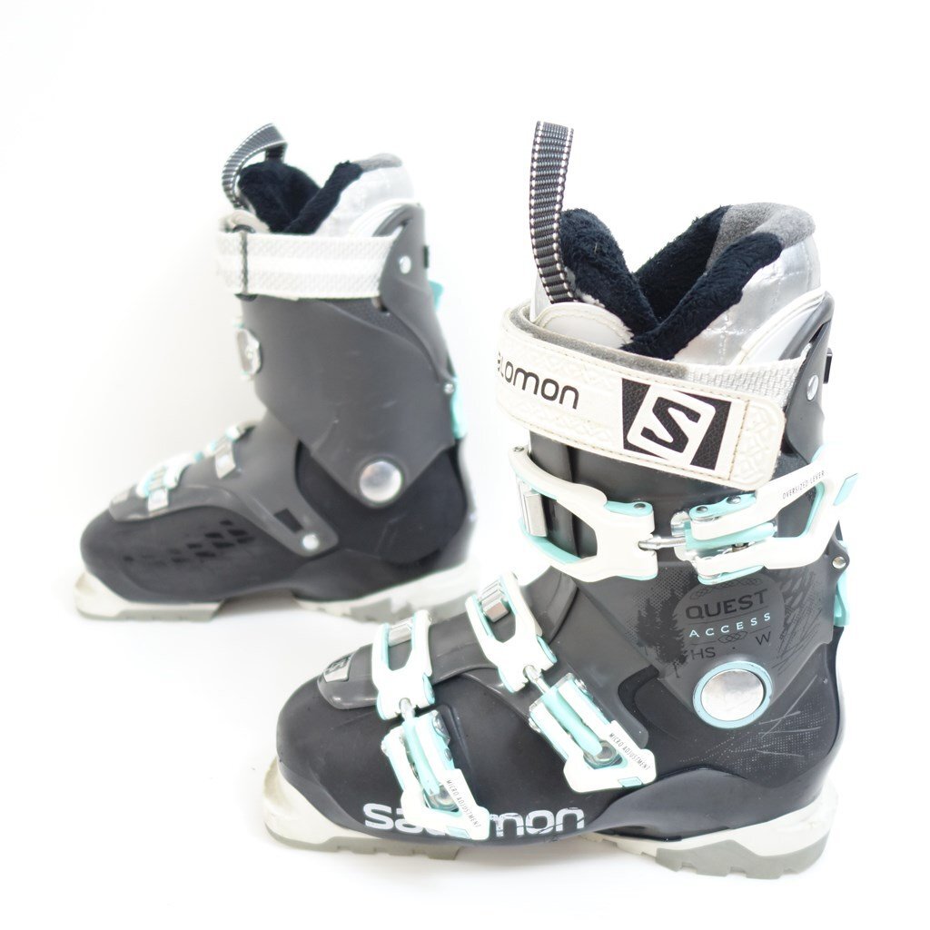 中古 17/18 SALOMON QUEST ACCESS HS W レディース22-23.5cm/ソール長278mm スキーブーツ サロモン クエスト アクセスの画像4