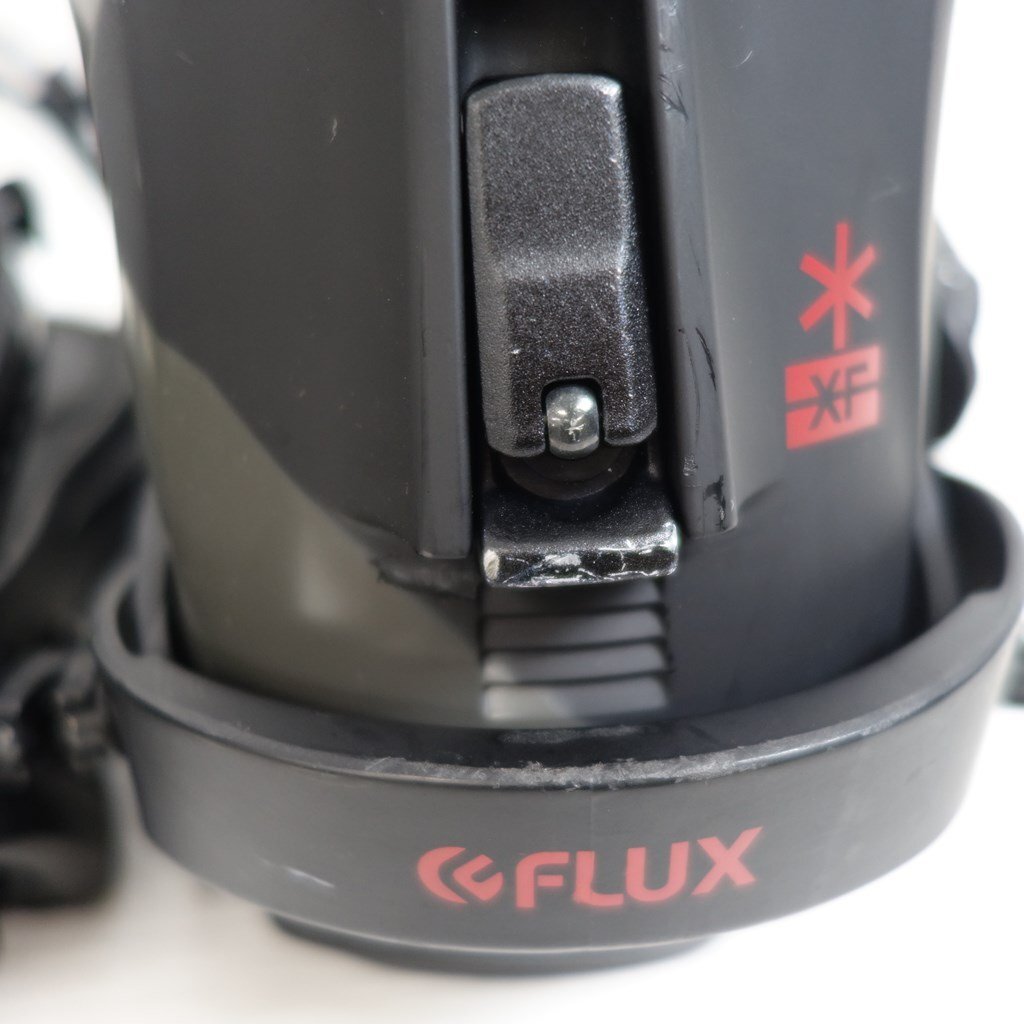 中古 17/18 FLUX XF Mサイズ スノーボードビンディング ホワイト フラックス エックスエフ バインディングの画像8