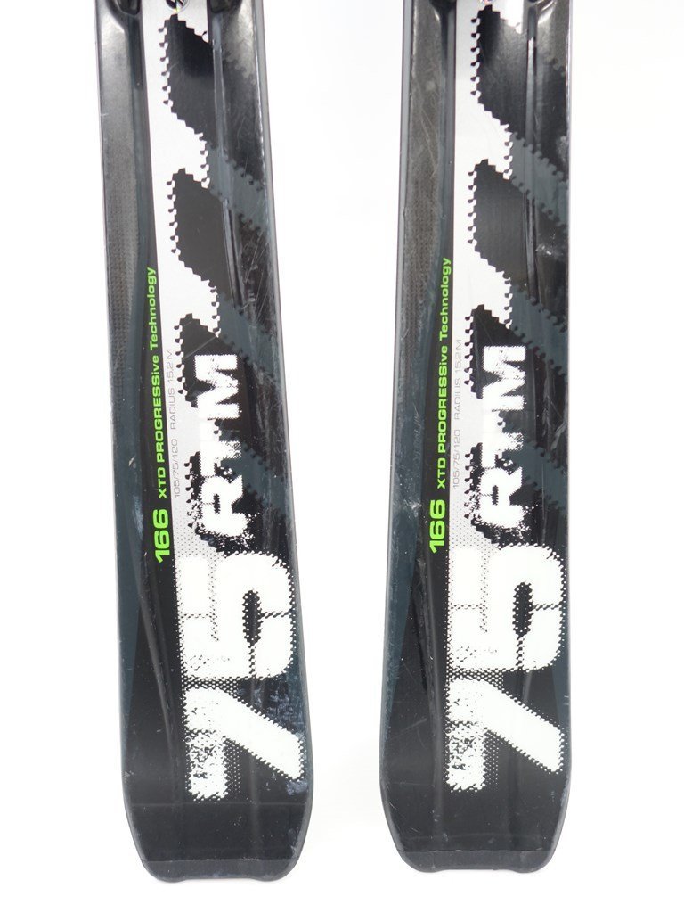 中古 12/13 VOLKL RTM 75 166cm MARKER ビンディング付きスキー フォルクル ライド・ザ・マウンテン_画像4