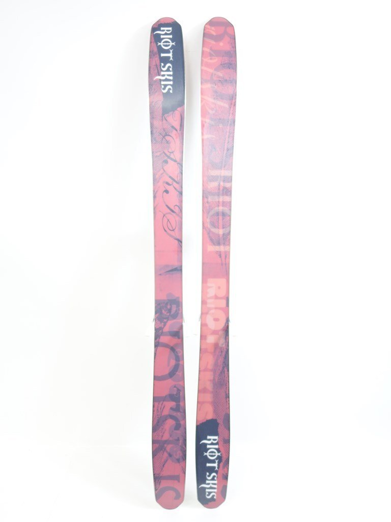 中古 フリースタイル 20/21 RIOT SKIS REBIRTH 150cm MARKER ビンディング付きスキー ライオットスキー リバース マーカー_画像9