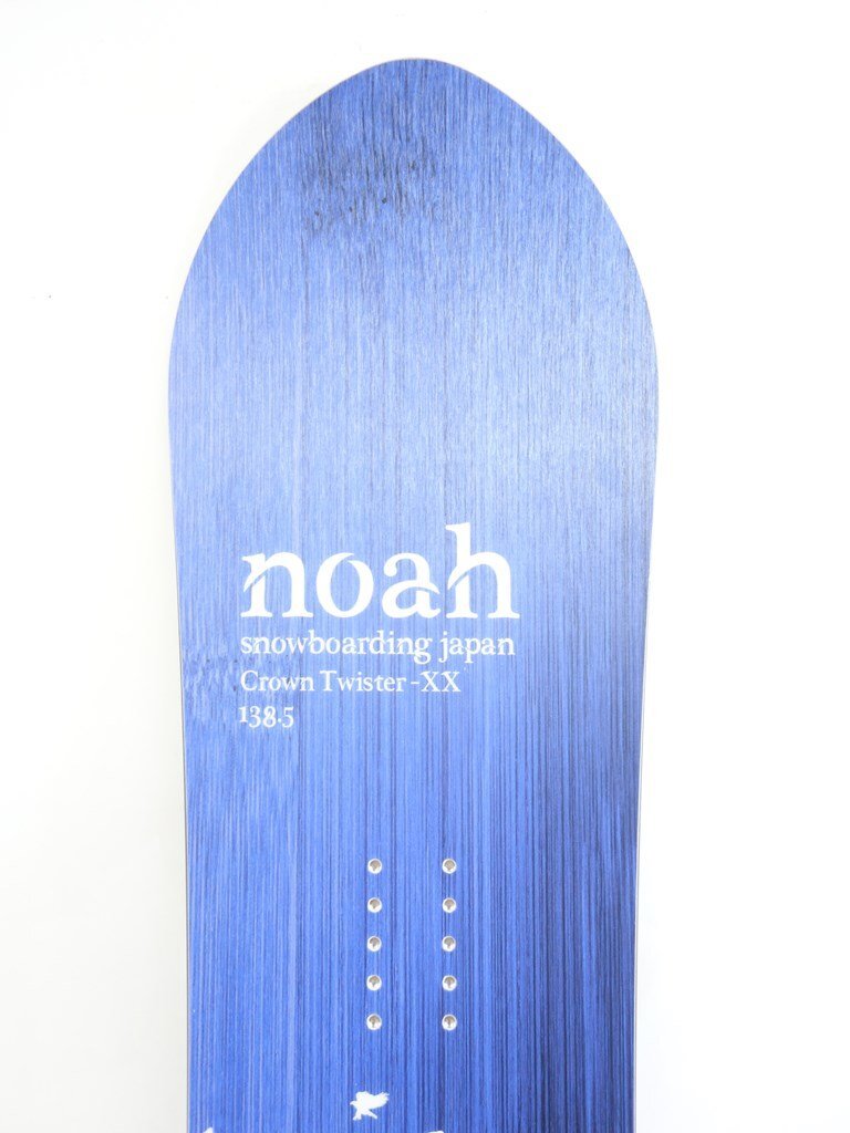 中古 国産 22/23 Noah Snowboarding Japan Crown Twister XX 138.5cm スノーボード ノア ジャパン クラウン ツイスターの画像2