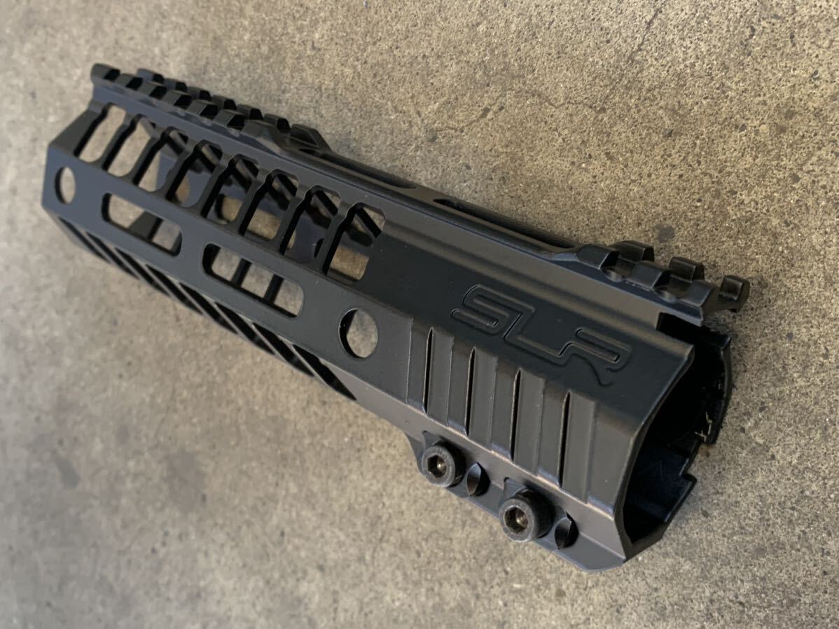 SLR タイプ M-LOK ハンドガード 7インチ ハイダー ハンドストップ セット MWS WA VFC 電動系_画像4