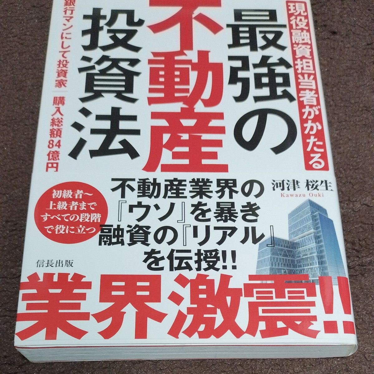 現役融資担当者がかたる最強の不動産投資法　銀行マンにして投資家購入総額８４億円 河津桜生／著