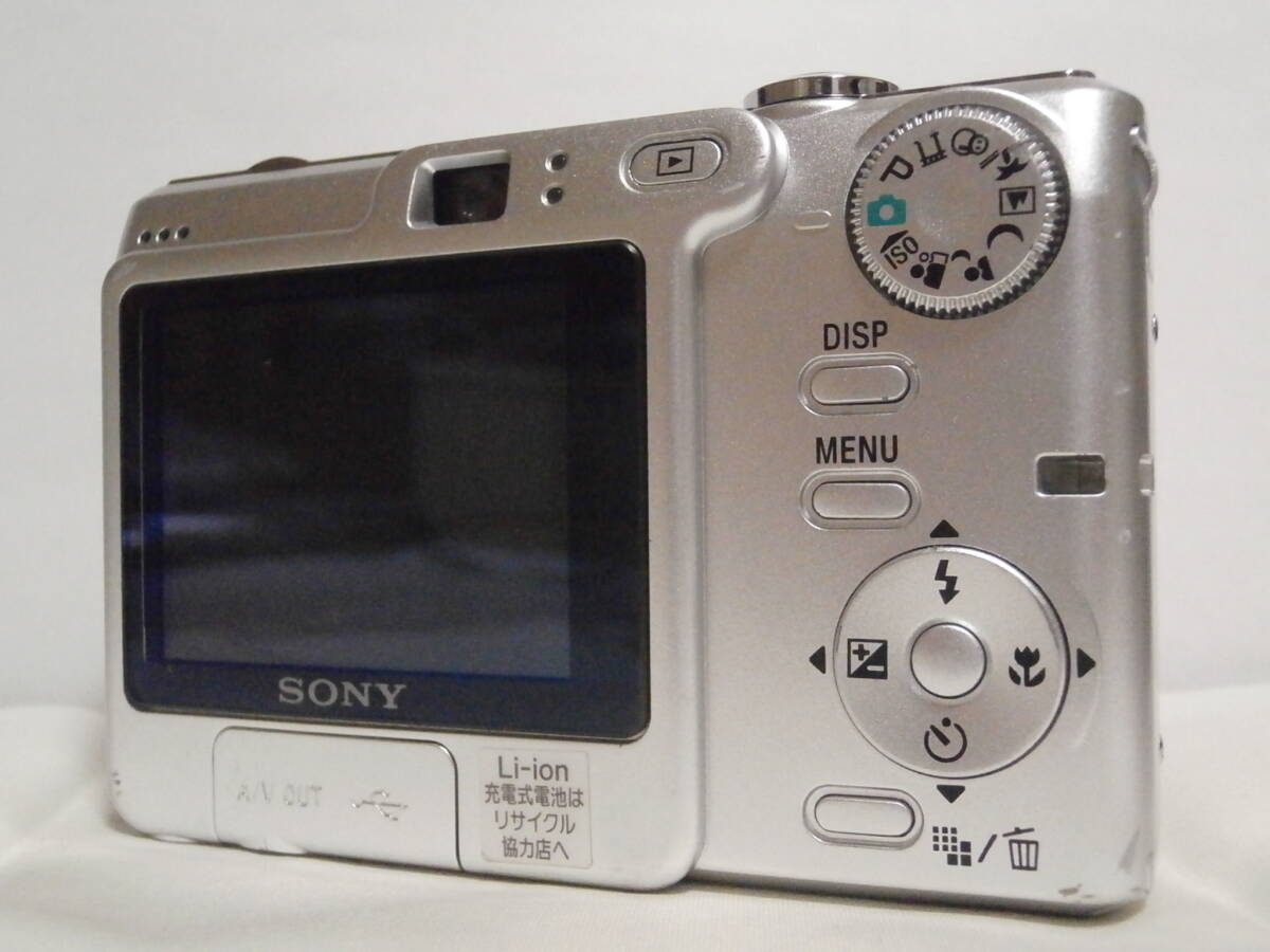 デジカメ SONY Cyber-shot DSC-W35 シルバー (7.2メガ) 4884_画像4