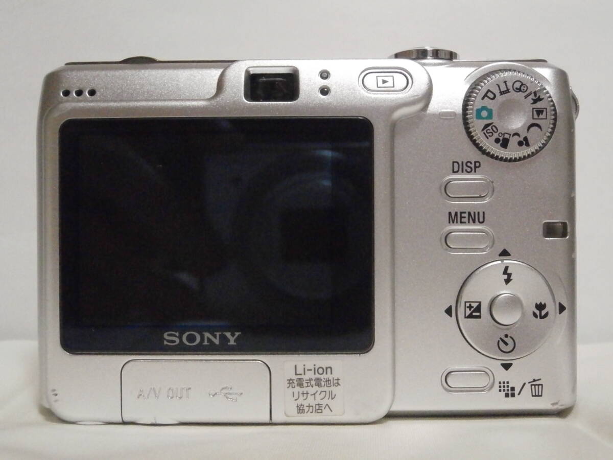 デジカメ SONY Cyber-shot DSC-W35 シルバー (7.2メガ) 4884_画像5