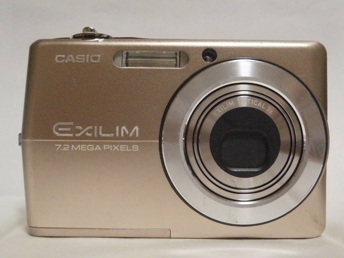 デジカメ CASIO EXILIM EX-Z700 ゴールド (7.2メガ) 037A_画像2