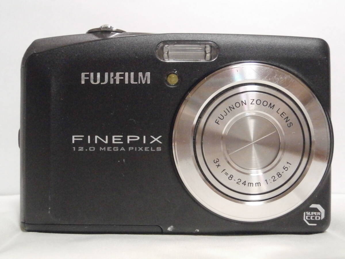 デジカメ FUJIFILM FinePix F60fd ブラック (12.0メガ) 4495_画像2