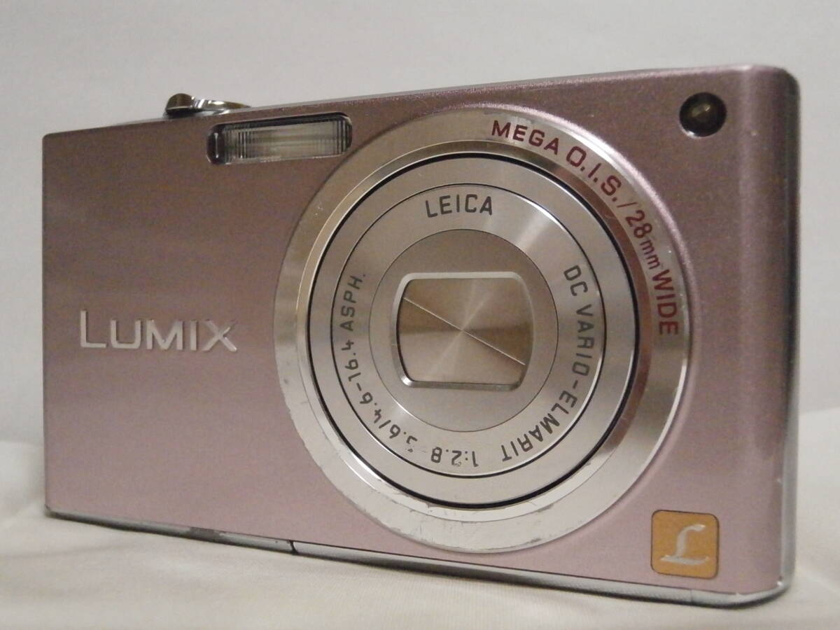 デジカメ Panasonic LUMIX DMC-FX33 カクテルピンク (8.1メガ) 1127_画像1