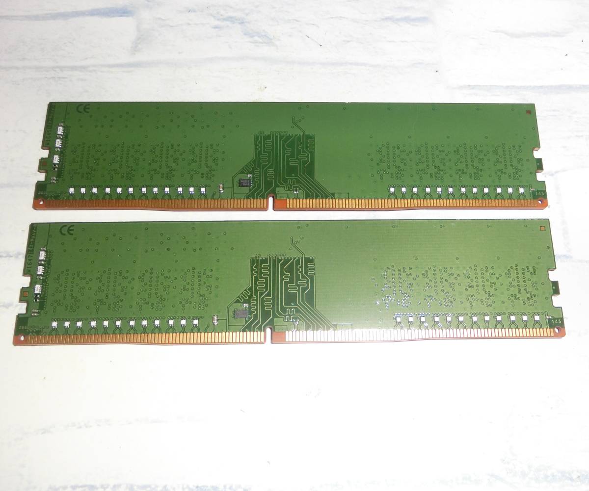 4GBx2=8GB 動作保証 Micron SanMax PC4-2400R-UC0-11 _画像4