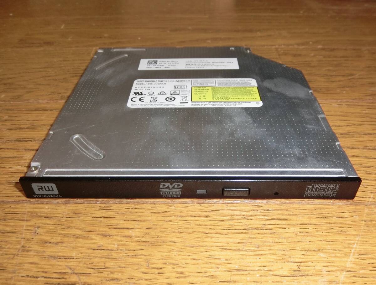 動作保証 DVD DU-8A5LH 9.5mm厚 黒 標準ベゼル _画像1