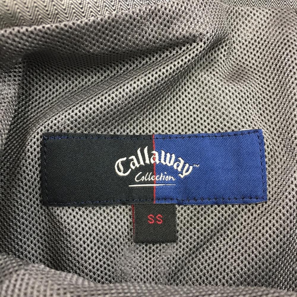 Callaway キャロウェイ ラップキュロットスカート グレー ヘリンボーン柄 レディース SS ゴルフウェア_画像3