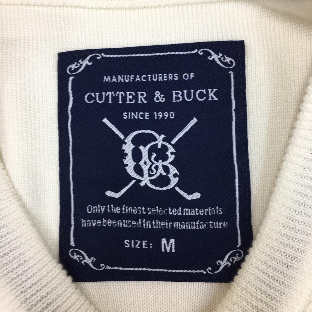 CUTTER&BUCK резчик and задний вязаный лучший слоновая кость V шея акрил . мужской M Golf одежда 