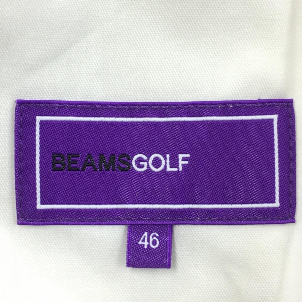 BEAMS GOLF ビームスゴルフ パンツ 白 複数ポケット ストレッチ メンズ 46 ゴルフウェア_画像4