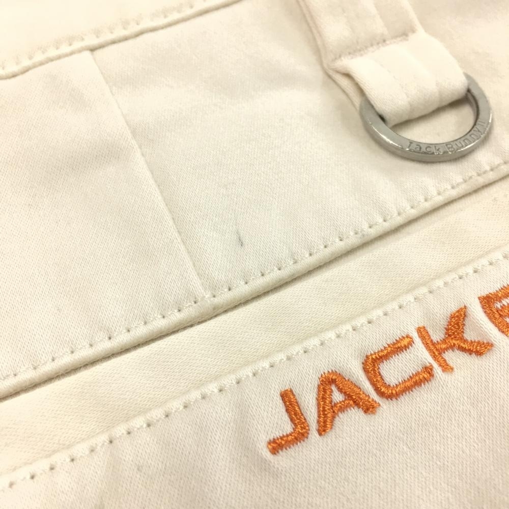 ジャックバニー スカート ライトベージュ×オレンジ 5ポケット 内側インナーパンツ レディース 0(S) ゴルフウェア Jack Bunny_画像6