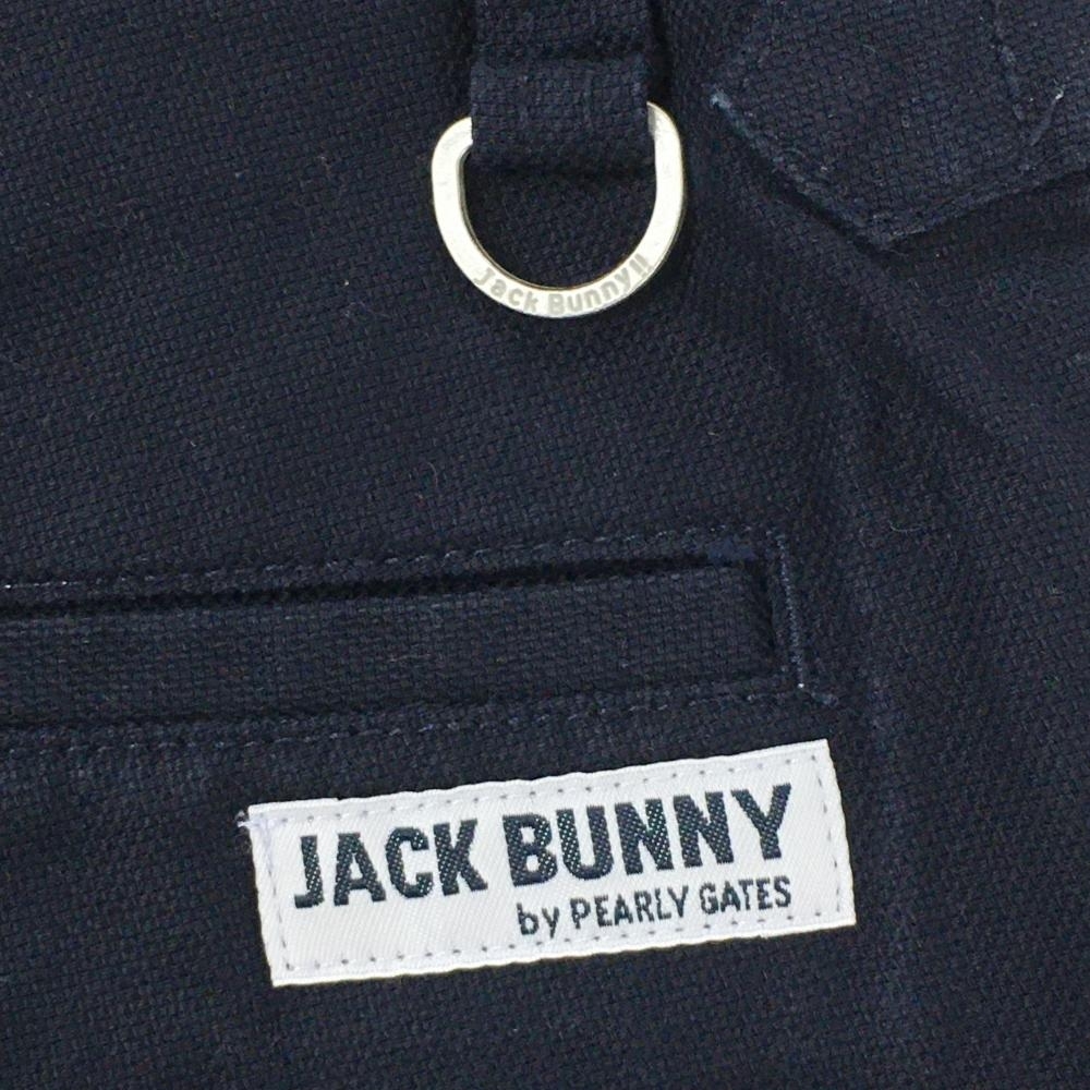 【美品】ジャックバニー ショートパンツ ネイビー シンプル レディース 0(S) ゴルフウェア Jack Bunny_画像3
