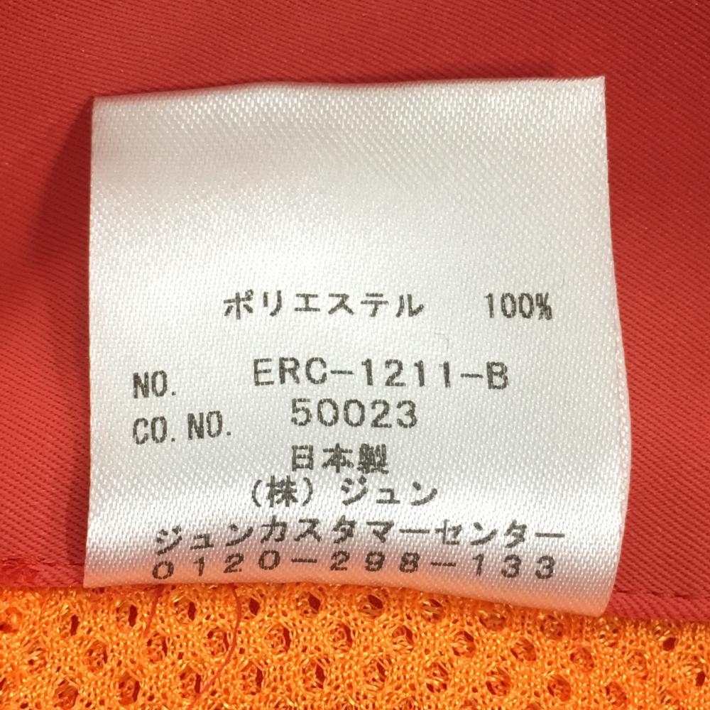 【超美品】ジュンアンドロペ スカート レッド ボックスプリーツ 後ろロゴ刺しゅう レディース L ゴルフウェア JUN＆ROPE_画像6