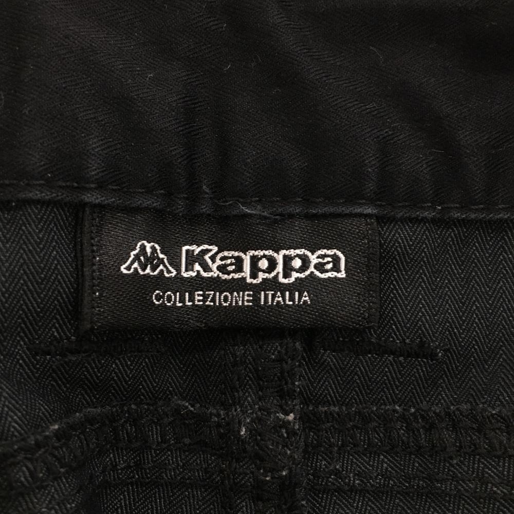 【美品】カッパ パンツ 黒 複数ポケット コットン混 メンズ 79 ゴルフウェア Kappa_画像5