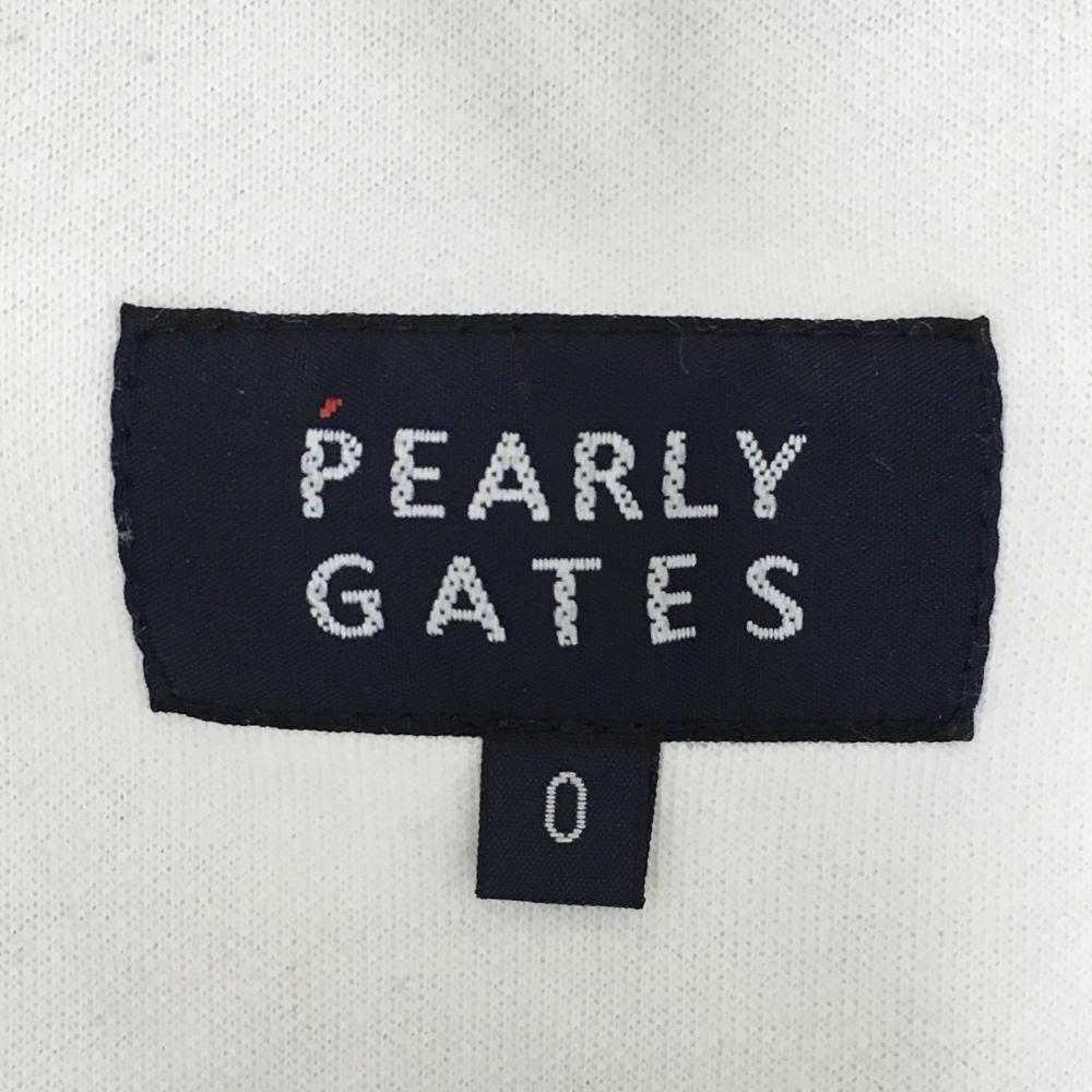 パーリーゲイツ スカート ブラウン×ネイビー 後ろアーガイル ロゴ総柄 レディース 0(S) ゴルフウェア 2021年モデル PEARLY GATES_画像4