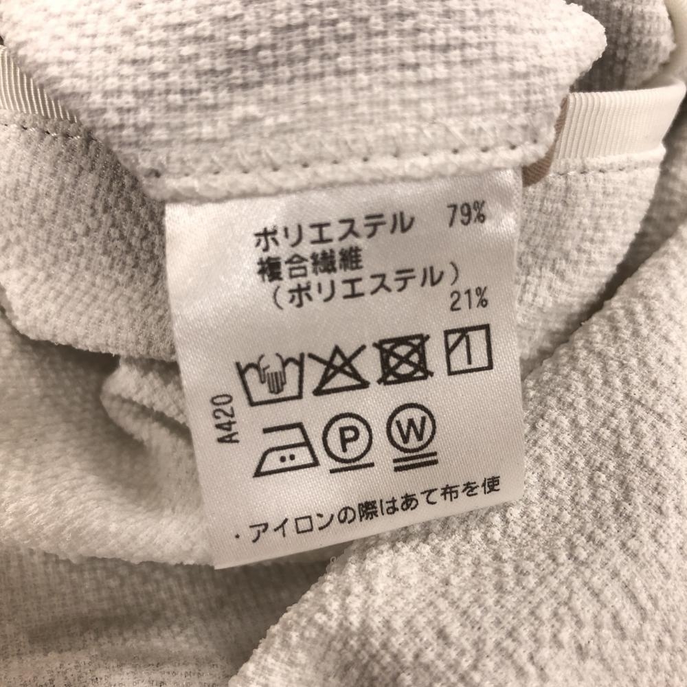 【美品】トラット パンツ 白 凹凸生地 ストレッチ 薄手 メンズ 91 ゴルフウェア トラット_画像5