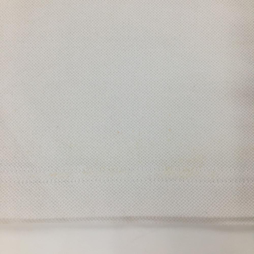 パーリーゲイツ 半袖ハイネックシャツ 白×黒 フロントロゴ レディース 1(M) ゴルフウェア PEARLY GATES_画像5