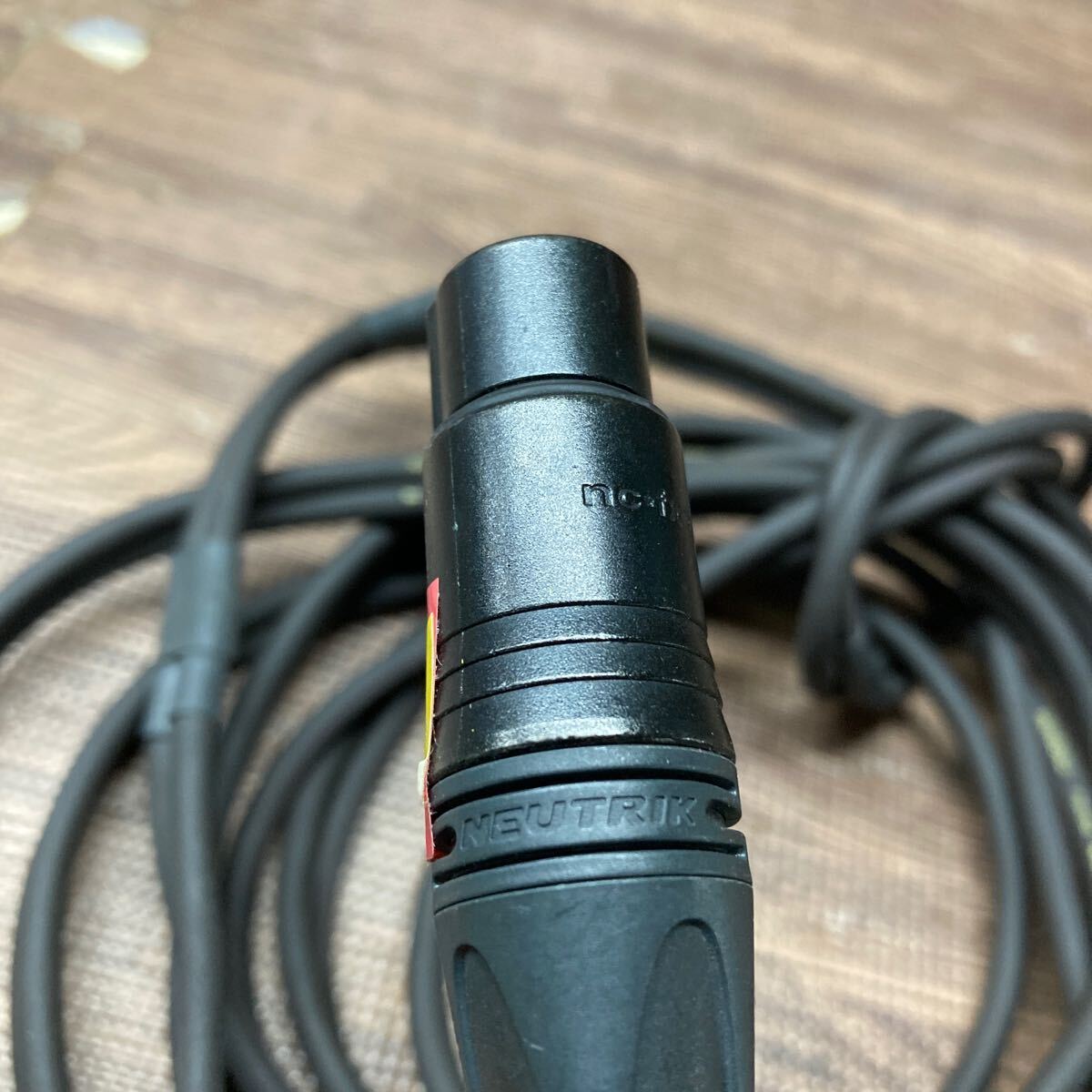 MYM-698 激安 楽器用 シールド ケーブル PROVIDENCE Paired Microphone Cable R303 nc★fxx NEUTRIK 中古 現状品_画像5