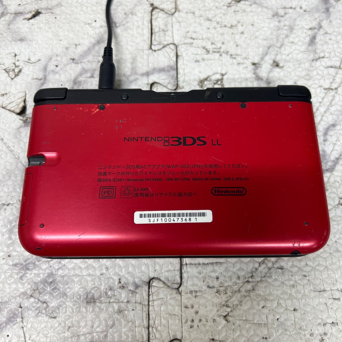 MYG-1342 激安 ゲー厶機 本体 Nintendo 3DS LL 起動OK ジャンク 同梱不可_画像4