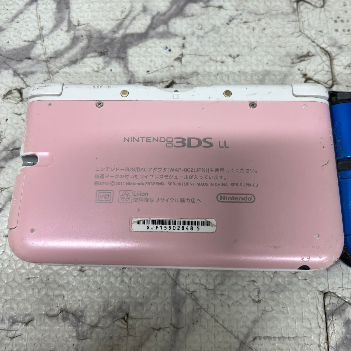 MYG-1347 激安 ゲー厶機 本体 Nintendo 3DS LL 動作未確認 2点 まとめ売り ジャンク 同梱不可_画像6