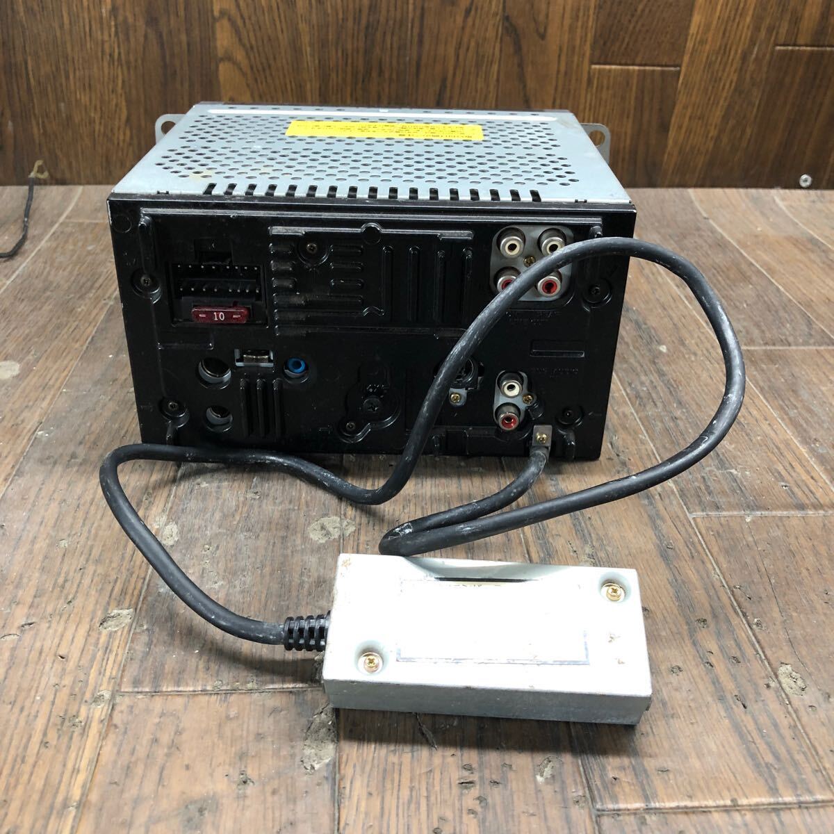 AV3-278 激安 カーステレオ SONY WX-C800MD 11597 CD MD FM/AM プレーヤー DC/DCコンバータ 付き 通電未確認 ジャンクの画像2