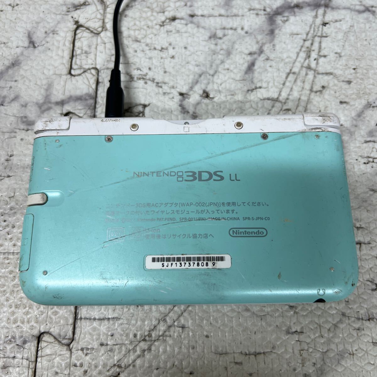 MYG-1455 激安 ゲー厶機 本体 Nintendo 3DS LL 起動OK ジャンク 同梱不可_画像4