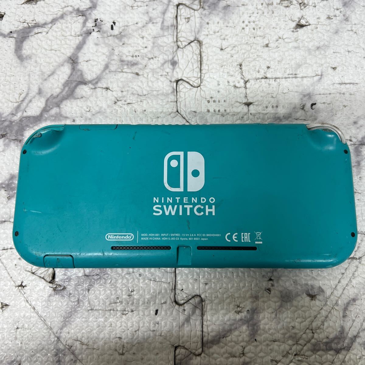 MYG-1504 激安 ゲー厶機 本体 Nintendo Switch Lite HDH-001 通電確認済み ジャンク 同梱不可_画像4
