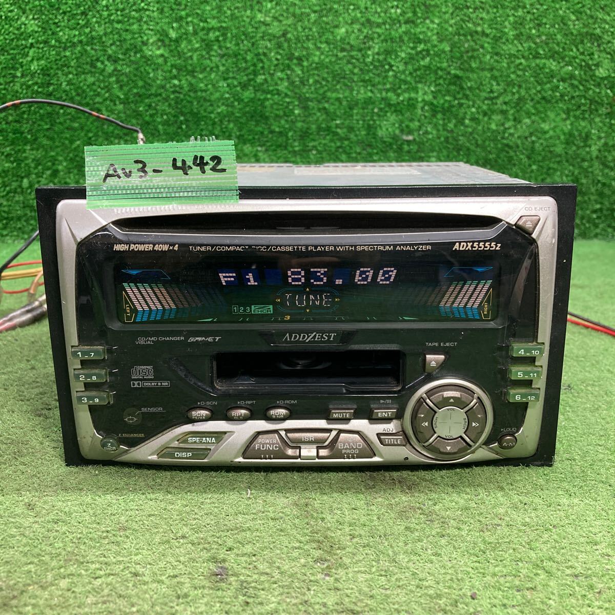 AV3-442 супер-скидка машина стерео ADDZEST PS-2181J 0125338 кассета FM/AM корпус только простой рабочее состояние подтверждено б/у текущее состояние товар 